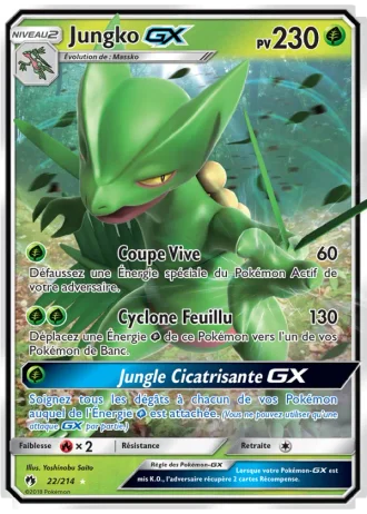 Jungko GX #22/214 — Tonnerre Perdu