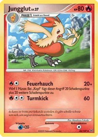 Junglut #45/127 — Platin