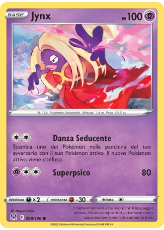 Jynx #068/196 — Origine Perduta