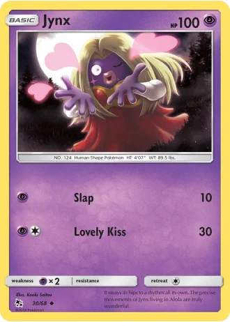 Jynx #30/68 — Hidden Fates