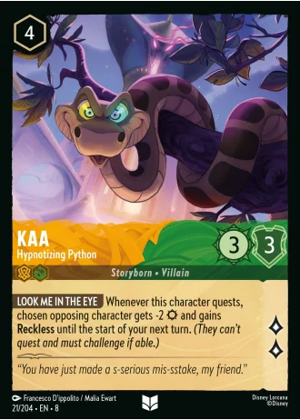 Kaa - Hypnotizing Python #21/204 — Reign of Jafar