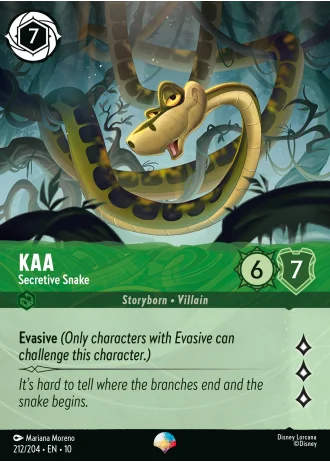 Kaa - Secretive Snake #212/204 — Whispers in the Well