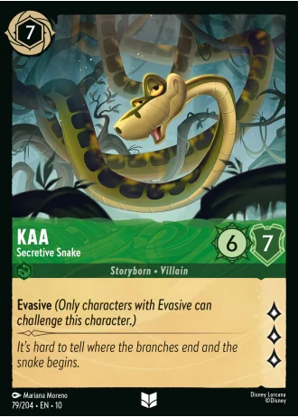 Kaa - Secretive Snake #79/204 — Whispers in the Well