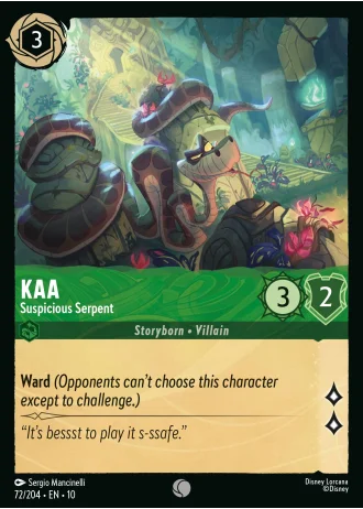 Kaa - Suspicious Serpent #72/204 — Whispers in the Well
