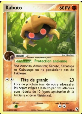 Kabuto #36/92 — EX Créateurs de légendes