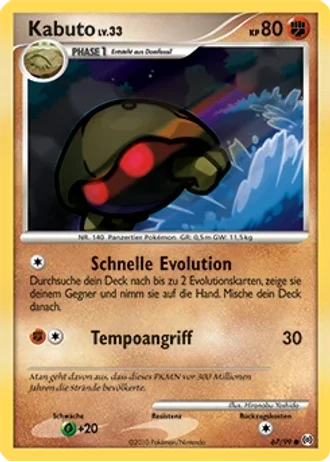 Kabuto #67 — Arceus