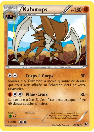 Kabutops #39 — Impact des Destins