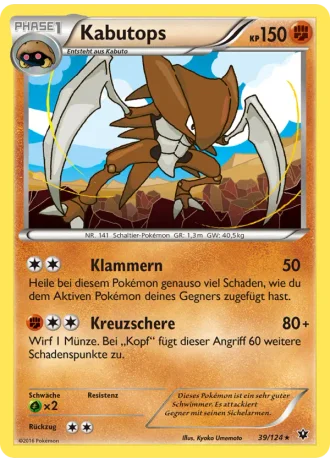 Kabutops #39 — Schicksalsschmiede