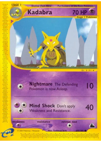 Kadabra #69 — Skyridge