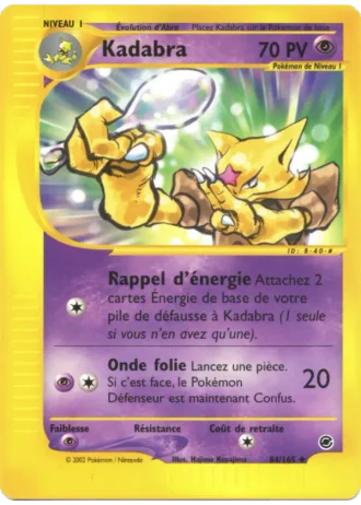 Kadabra #84/165 — Expedition