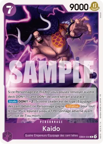 Kaido (EB04-030) — Les Sept de la Mer d'Azur (OP14-EB04)