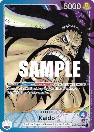 Kaido (OP01-061) (Alternative Art) — Romance Dawn (OP01)