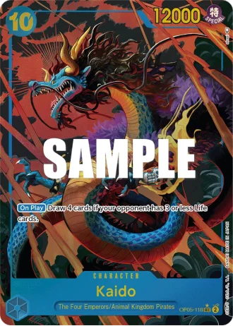 Kaido (OP05-118) (Alternative Art) — Awakening of the New Era (OP05)