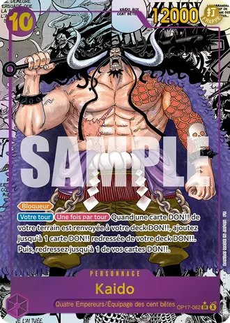 Kaido (OP17-062) (Alternative Art 2) — Les Guerriers les Plus Puissants au Monde (OP17)