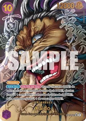 Kaido (OP17-062) (Alternative Art 3) — Les Guerriers les Plus Puissants au Monde (OP17)
