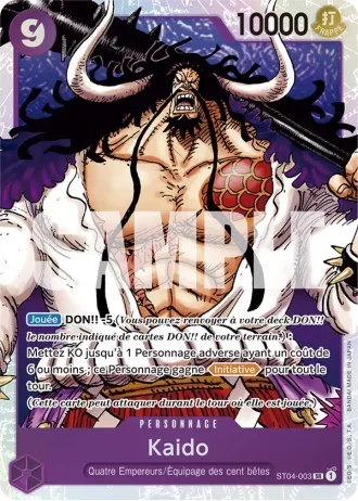 Kaido (ST04-003) (Alternative Art) — ONE PIECE CARD THE BEST (PRB01)