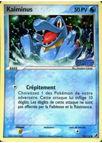 Kaiminus #78/115 — EX Forces Cachées