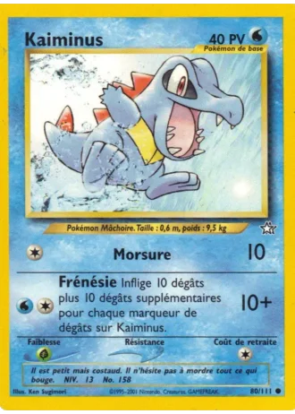 Kaiminus (première édition) #80/111 — Neo Genesis (1ère Édition)