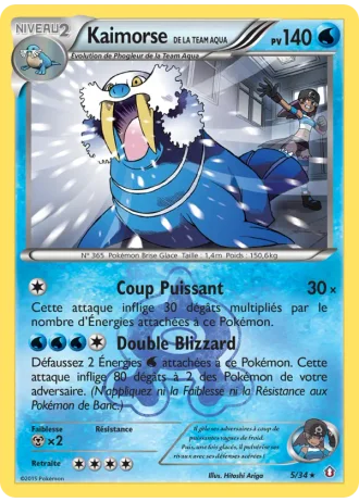 Kaimorse de la Team Aqua #5/34 — Double Danger