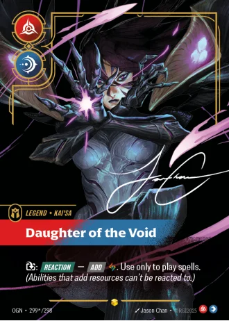 Kai'Sa, Daughter of the Void #299*/298 — Origins