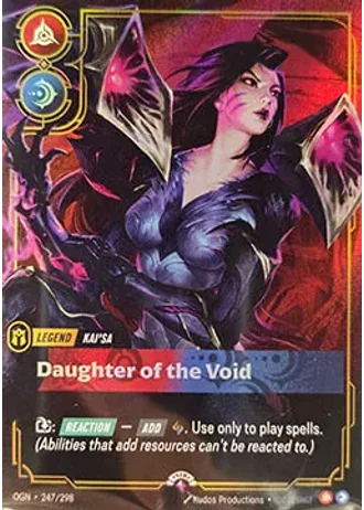 Kai'Sa, Daughter of the Void #247/298 — Organized Play Promos