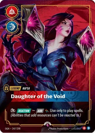 Kai'Sa, Daughter of the Void (Metal) (Best Of) #247/298 — Organized Play Promos