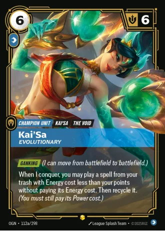 Kai'Sa, Evolutionary #112a/298 — Origins