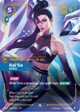 Kai'Sa, Rebel SP4/005 — Radiance