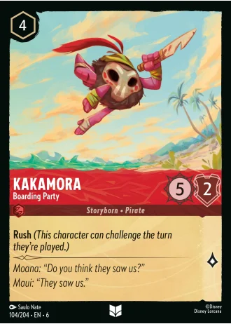 Kakamora - Boarding Party #104/204 — Azurite Sea