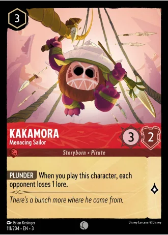 Kakamora - Menacing Sailor #111/204 — Into the Inklands