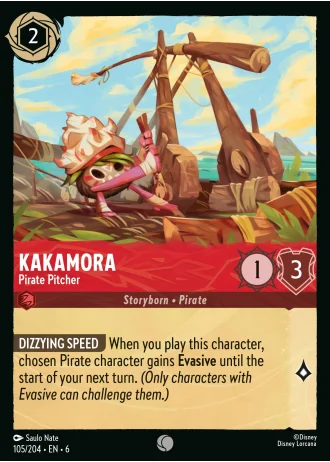 Kakamora - Pirate Pitcher #105/204 — Azurite Sea
