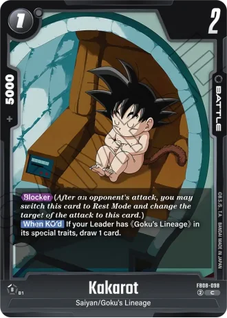 Kakarot FB08-098 — Saiyan's Pride (FB08)