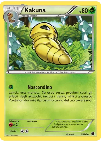 Kakuna #2/116 — Glaciazione Plasma