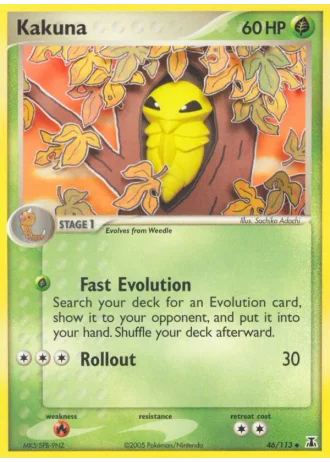 Kakuna #46 — EX Specie Delta