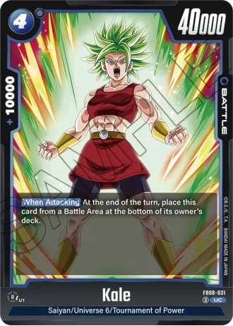 Kale  FB08-031 — Saiyan's Pride (FB08)