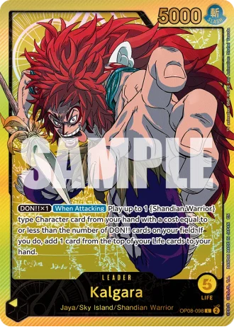 Kalgara (OP08-098) (Special Rare) — Anime 25th Collection (EB02)