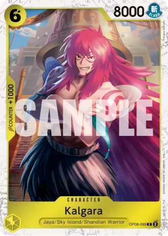 Kalgara (OP08-099) (Pirate Foil) — One Piece Card The Best Vol.2(PRB02)