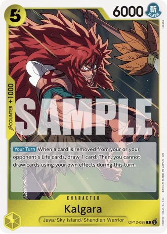 Kalgara (OP12-099) — Legacy of the Master (OP12)