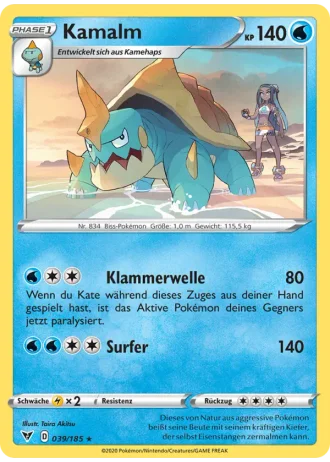 Kamalm #39/185 — Farbenschock