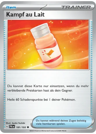 Kampf au Lait #181/193 — Entwicklungen in Paldea