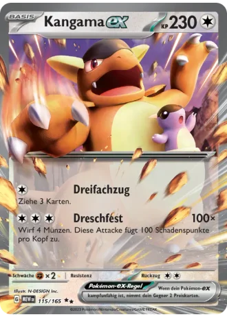 Kangama ex #115/165 — 151