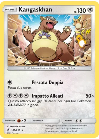 Kangaskhan #163 — Sintonia Mentale
