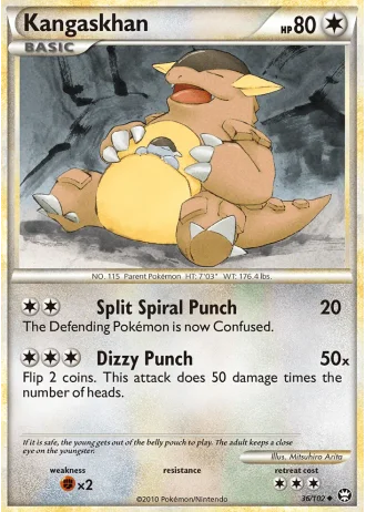 Kangaskhan #36/102 — Battaglie Trionfali