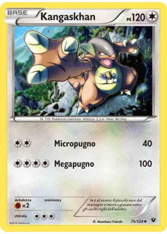 Kangaskhan #75/124 — Destini Incrociati