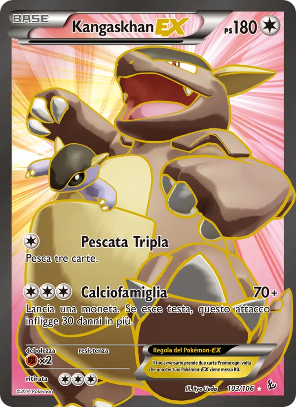 Kangaskhan EX #103 — Fuoco Infernale