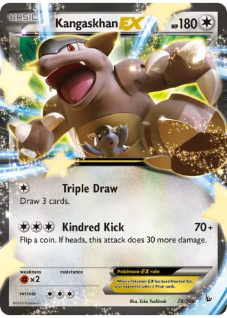 Kangaskhan EX #78/106 — Flashfire