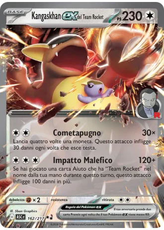 Kangaskhan-ex del Team Rocket #162 — Ascesa Eroica