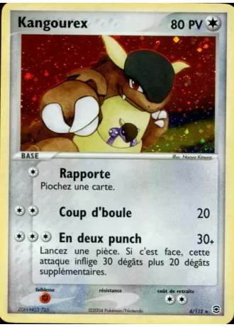 Kangourex #6/112 — EX Rouge Feu & Vert Feuille