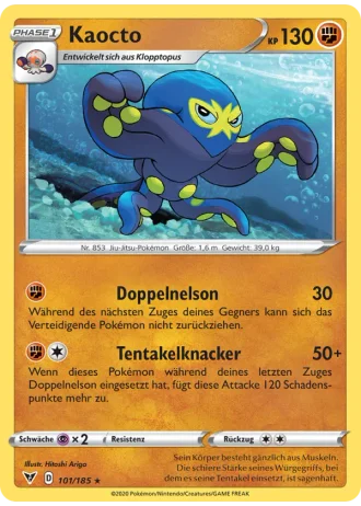 Kaocto #101/185 — Farbenschock
