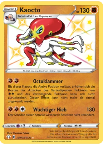 Kaocto SV073/122 — Schillernde Schatzkammer (Glänzendes Schicksal)